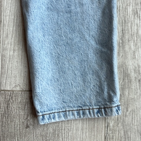 Zara Women Jeans Size: 8 Color: White Wash - Picture 8 of 13